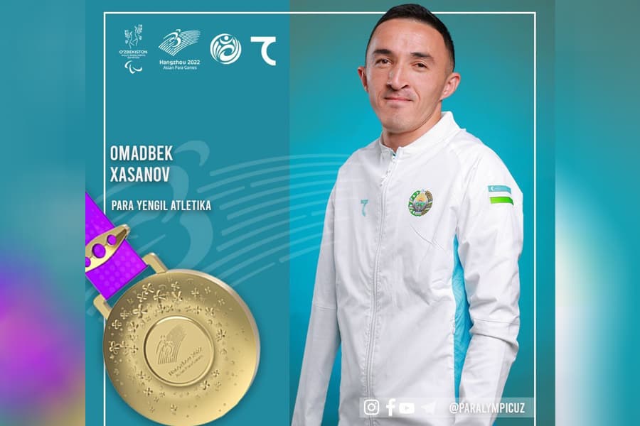 Omad Hasanov va Kubaro Hakimova - Paraosiyo o‘yinlari g‘olibi, Elbek Sultonovda kumush
