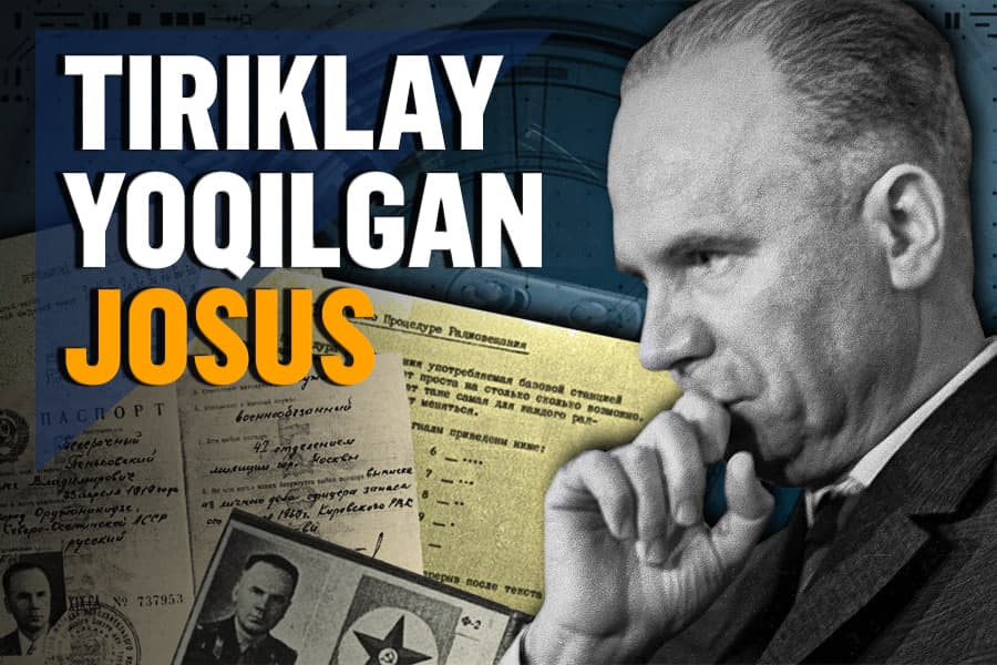 G‘arb va sovetlar qarama-qarshiligi: KGB tiriklay yoqib yuborgan josus kim edi?