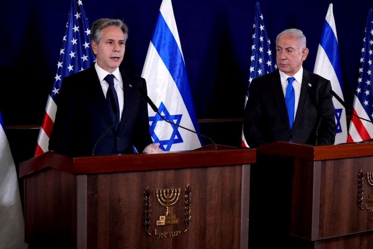 «Biz har doim siz tomonda bo‘lamiz» - Blinken Netanyahu bilan uchrashib, Isroilni qo‘llab-quvvatladi