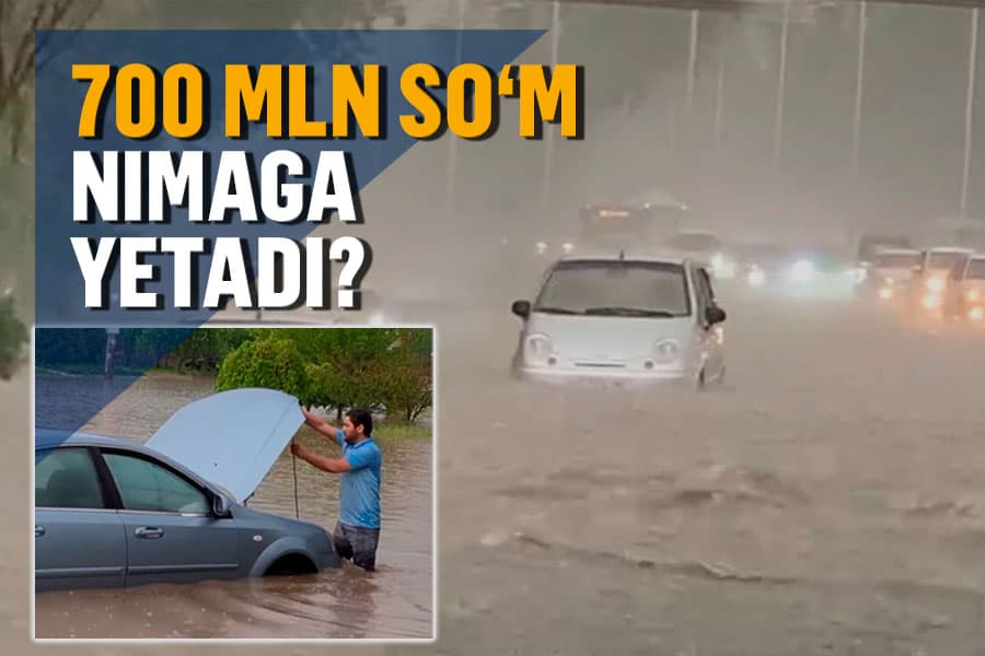 “700 mln so‘m muammoni hal qilishning yaqiniga ham bormaydi” – ekspertlar poytaxt drenaj tizimi haqida