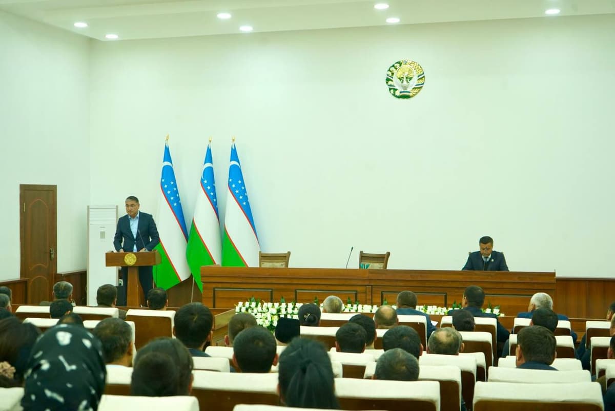 Sayxunobod tumaniga yangi hokim tayinlandi