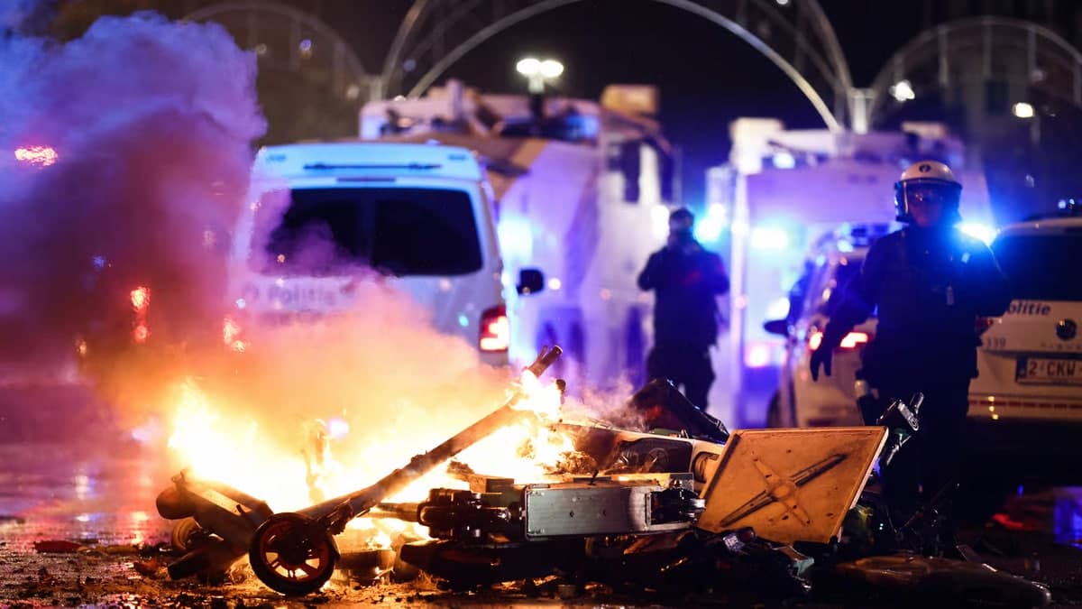 Belgiya va Fransiyada Marokash bilan o‘yindan keyin tartibsizliklar yuz berdi
