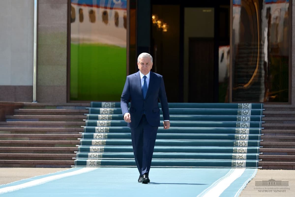 Shavkat Mirziyoyev leaves for Italy
