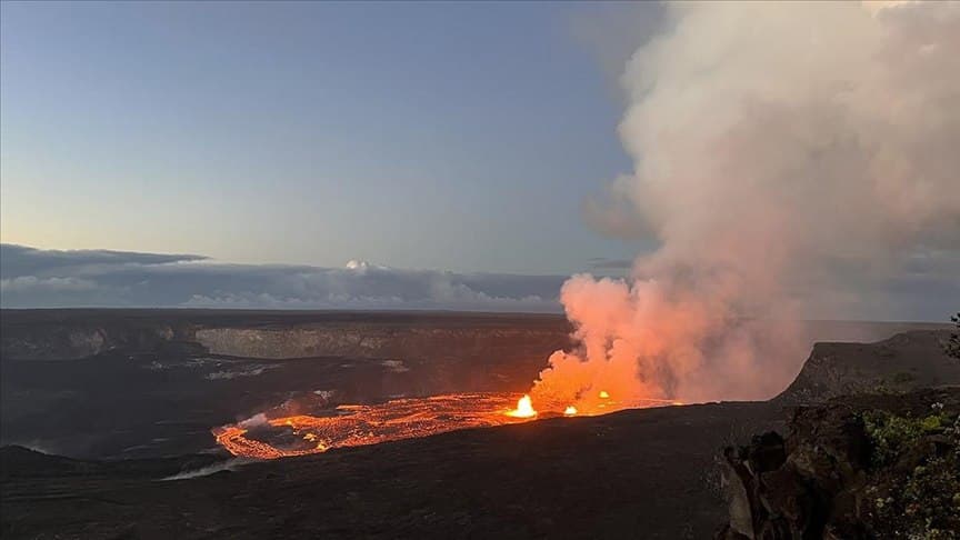 Havayida dunyodagi eng katta vulqonlardan biri uyg‘ondi