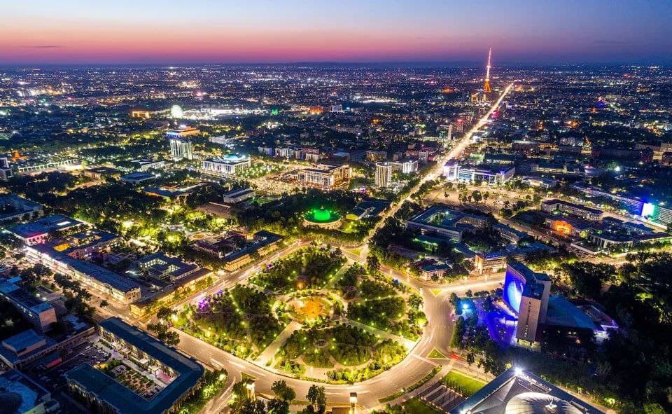 В Ташкенте уличное освещение стало потреблять на 25% меньше энергии