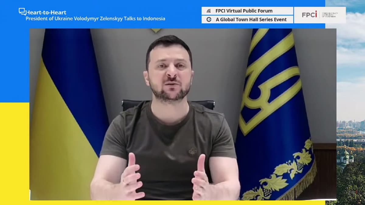 Zelenskiy G20’ga Rossiya bilan tinçlikka erişiş rejasini taqdim etdi