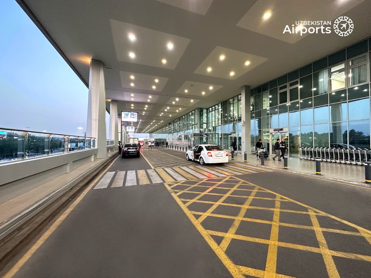 Toshkent xalqaro aeroporti estakadasidagi kameralar 1 noyabrdan jarima yozishni boshlaydi