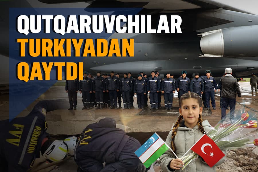 «Bunday ofatga ilk bor duch keldik» - Turkiyadan qaytgan qutqaruvchilar