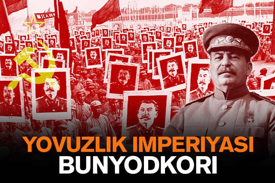 Xalqlar otasi yoki qotili? Sovet ittifoqining alvon bayrog‘ini qon bilan bo‘yagan Stalin
