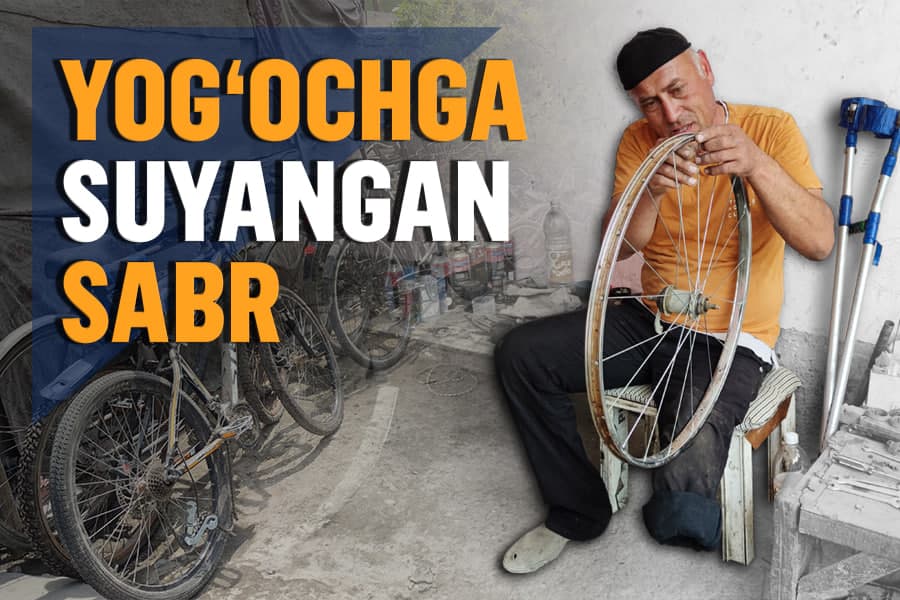 “Oyog‘im protez ekanini ko‘pchilik bilmaydi” – sinovlarda sinmagan velosiped ustasi hikoyasi