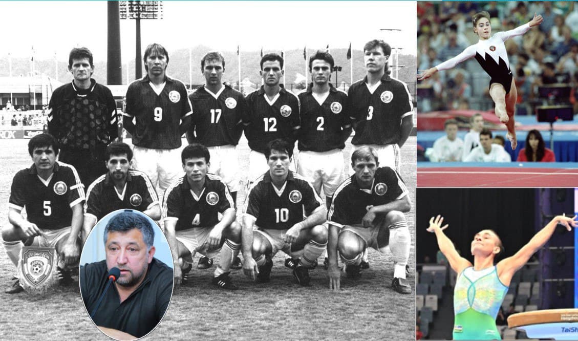 «Xirosima-94da chempion bo‘lganimizda Oksana bronza yutgandi, oradan 29 yil o‘tib u medallar uchun kurashmoqda. Haqiqiy chempion!». Ilhom Sharipov Chusovitina haqida
