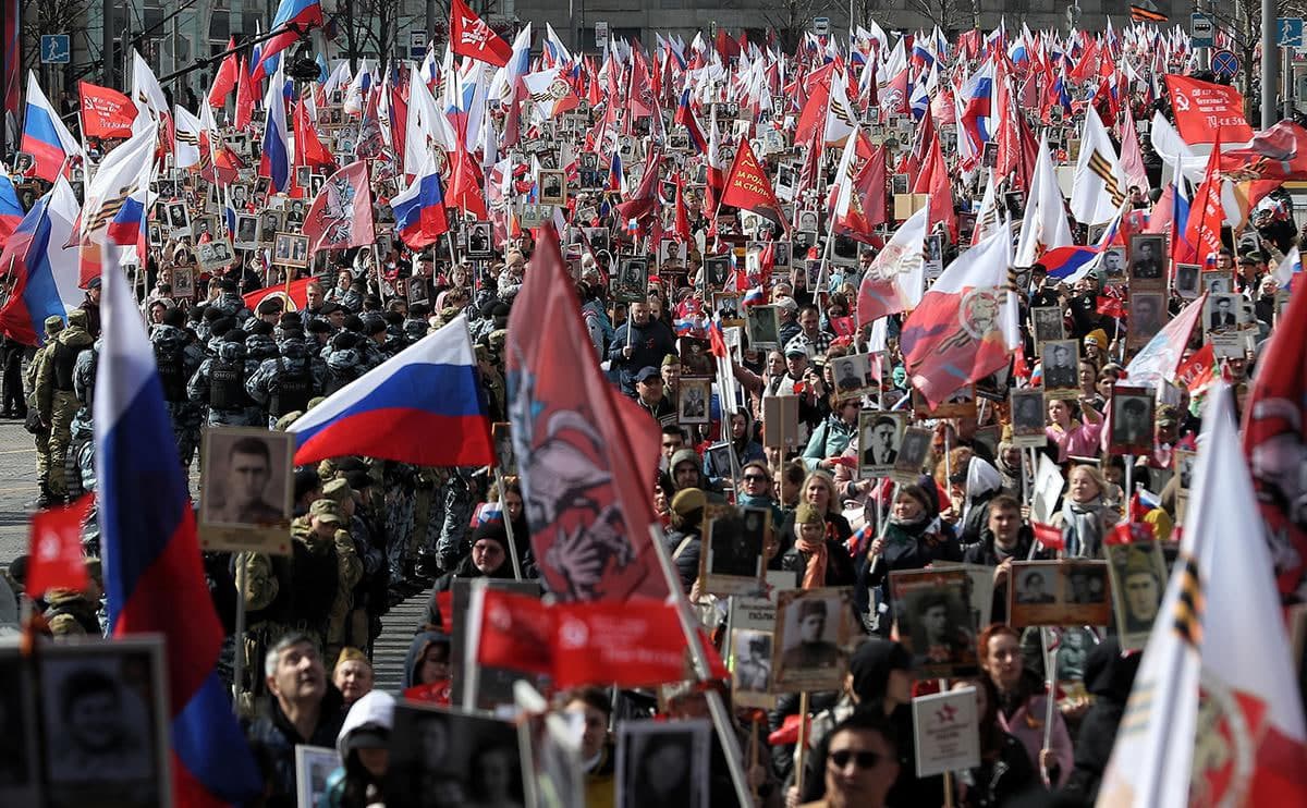 Rossiyada 9 may kuni «O‘lmas polk» marshi o‘tkazilmaydi - OAV