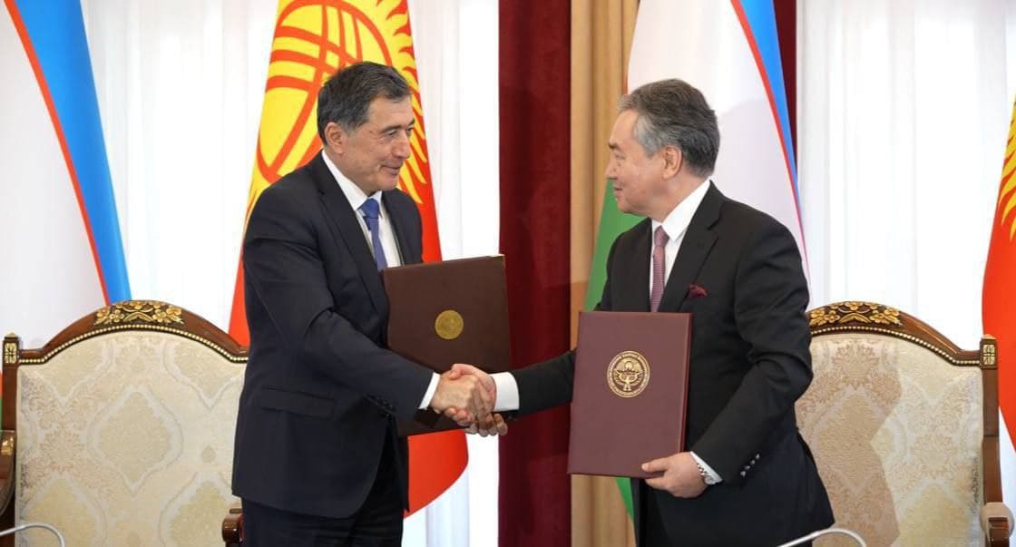 O‘zbekiston va Qirg‘iziston Andijon suv omborini birgalikda boshqarish to‘g‘risida bitim imzoladi