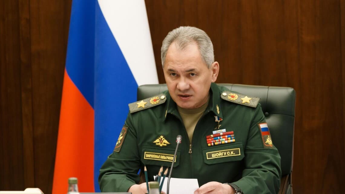 Шойгу заявил о продолжении войны в Украине в 2023 году