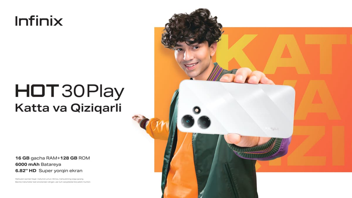 INFINIX’дан мобил ўйинларнинг янги даражаси
