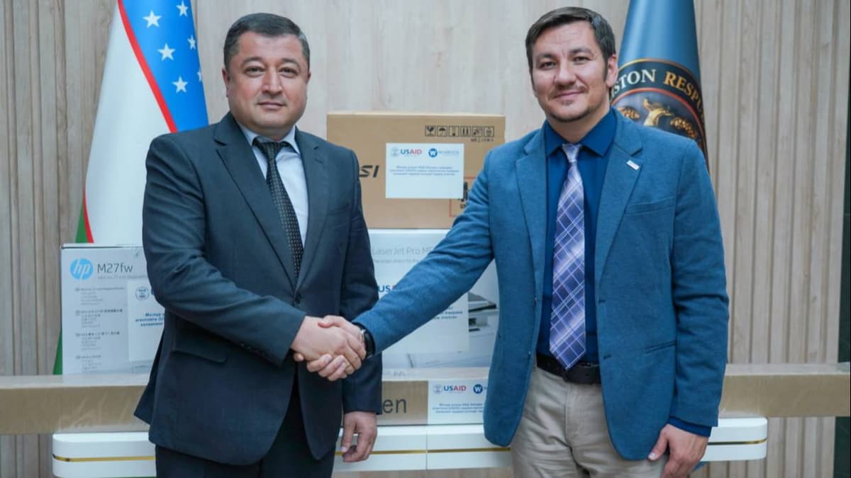 AQSh Xalqaro rivojlanish agentligi Ichki ishlar vazirligiga 50 ming dollarlik texnikalar berdi