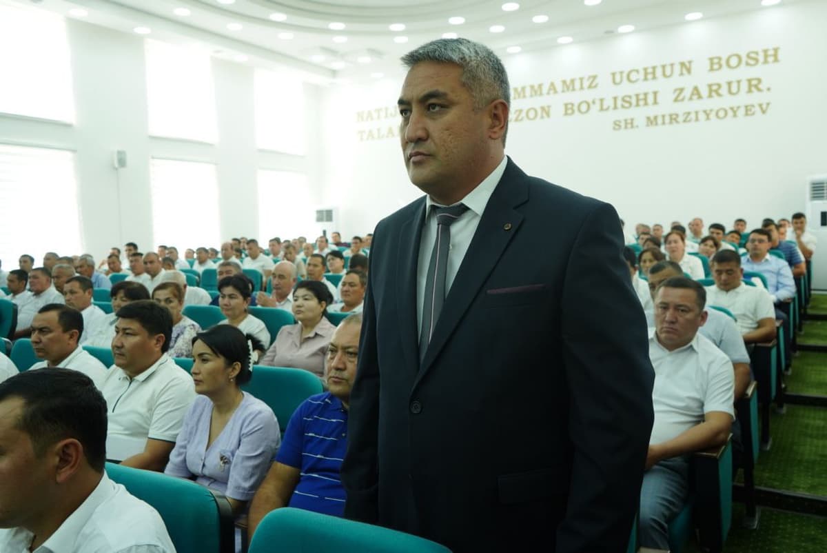 Ховос туманига янги ҳоким тайинланди