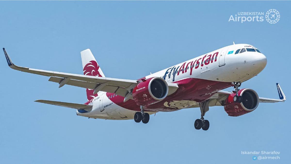 FlyArystan aviakompaniyasi Olmaotadan Samarqandga parvozlarni qayta tikladi
