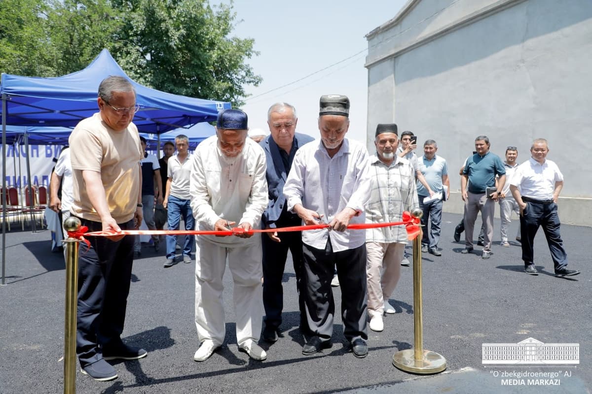 Andijonda yangi mikro GESlar işga tuşirildi