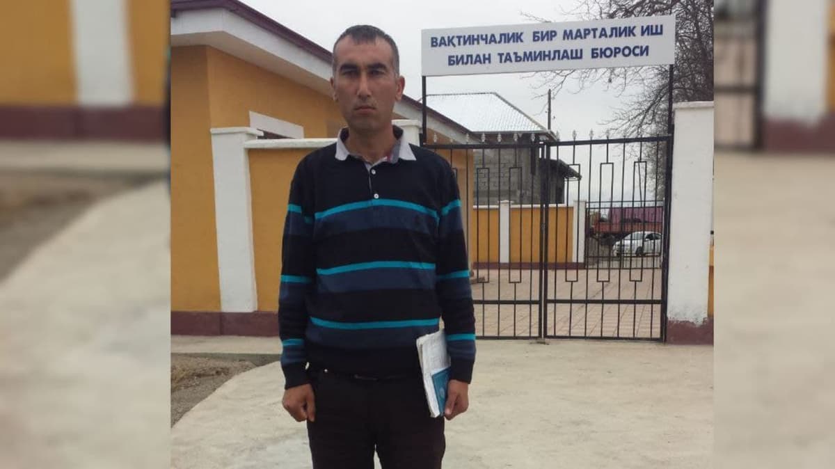 Law enforcement bodies arrest a local blogger who allegedly wanted to cover a meeting on mobilization draft reserve in Kashkadarya