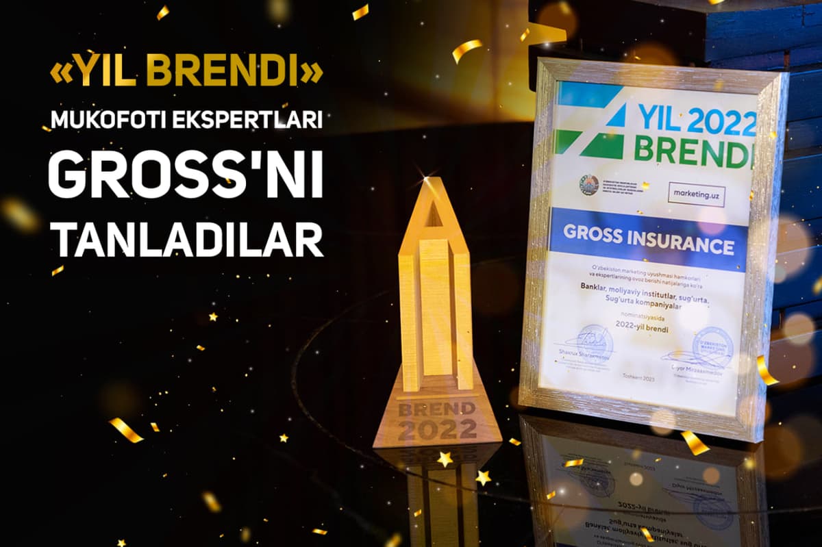 «Yil brendi» mukofoti ekspertlari Gross'ni tanladi