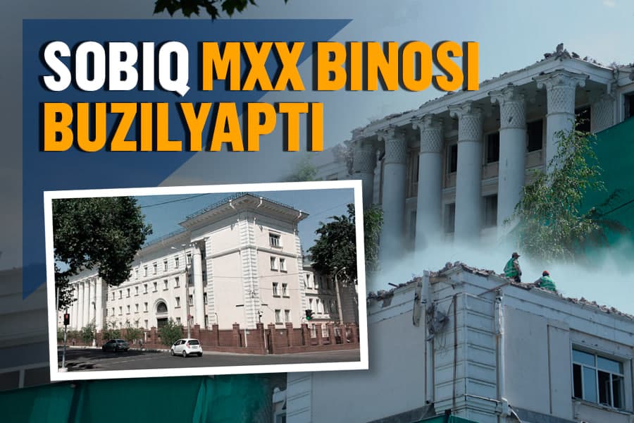 Sobiq MXX binosini buzish boshlandi