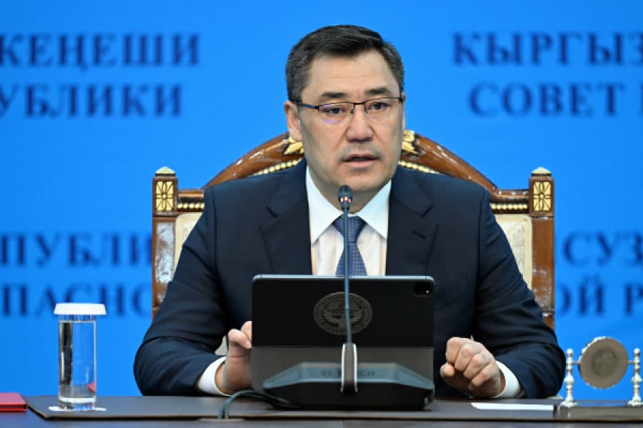 Qirğiziston tinçlik tarafdori, ammo tajovuzga qat’iy qarşilik körsatişga tayyor – prezident Japarov