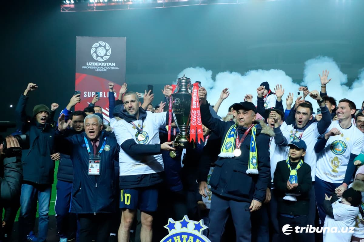 Superliga. «Paxtakor» 15 karra chempion, ikki klub quyi ligaga yo‘l oldi