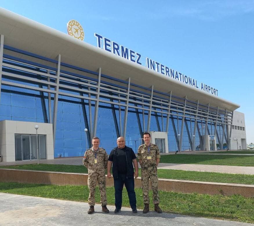 Termiz aeroportida Germaniya hisobidan xavfsizlik texnologiyalari yangilandi