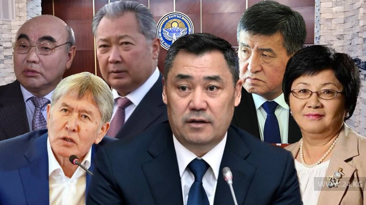Садыр Жапаров провел встречу со всеми бывшими президентами Кыргызстана