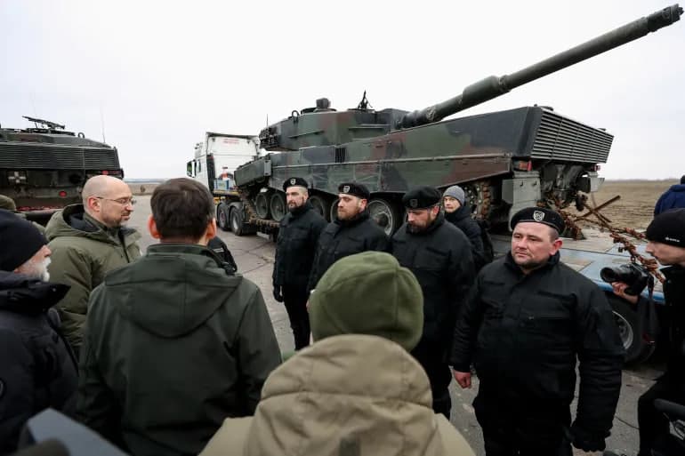 Polsha dastlabki Leopard 2 tanklarini Kiyevga berganini ma’lum qildi