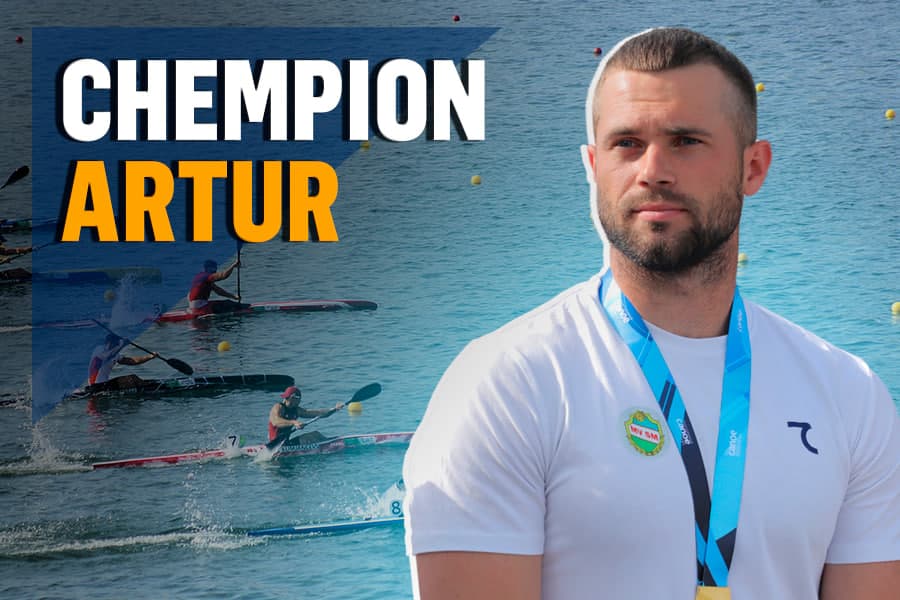 Artur Guliyev - kanoeda eshkak eshish bo‘yicha jahon kubogi g‘olibi