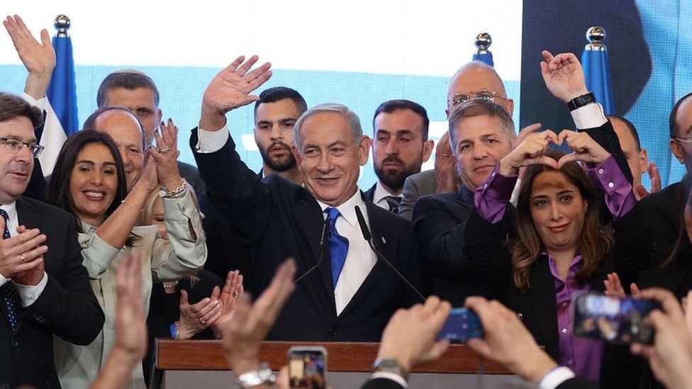 Isroildagi saylovlarda sobiq bosh vazir Netanyaxuning bloki g‘alaba qozondi