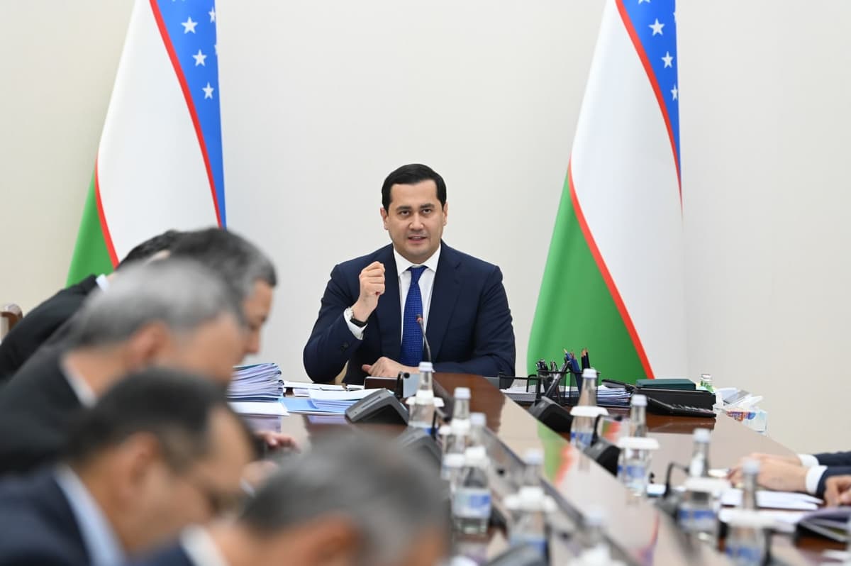 Sardor Umurzakov holds a meeting on energy issues