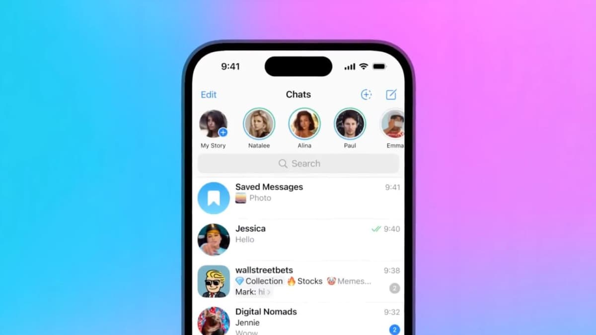 Telegram'da stories'lar qo‘yish mumkin bo‘ladi