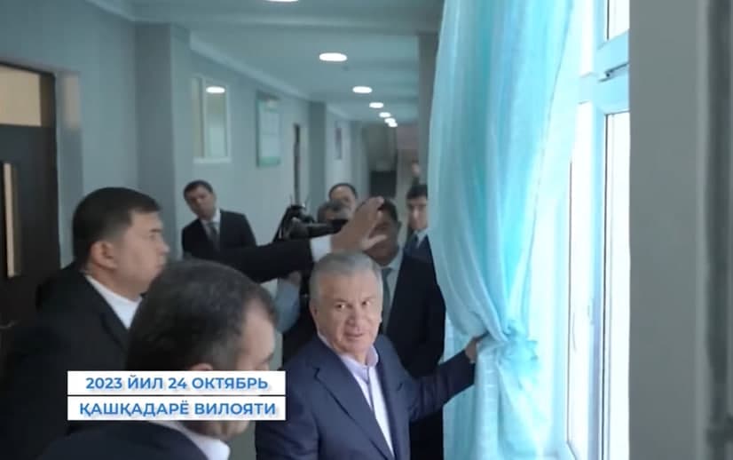 Президент мактабларни яхшироқ иситиш учун коридорларда деразаларни камайтиришни таклиф қилди