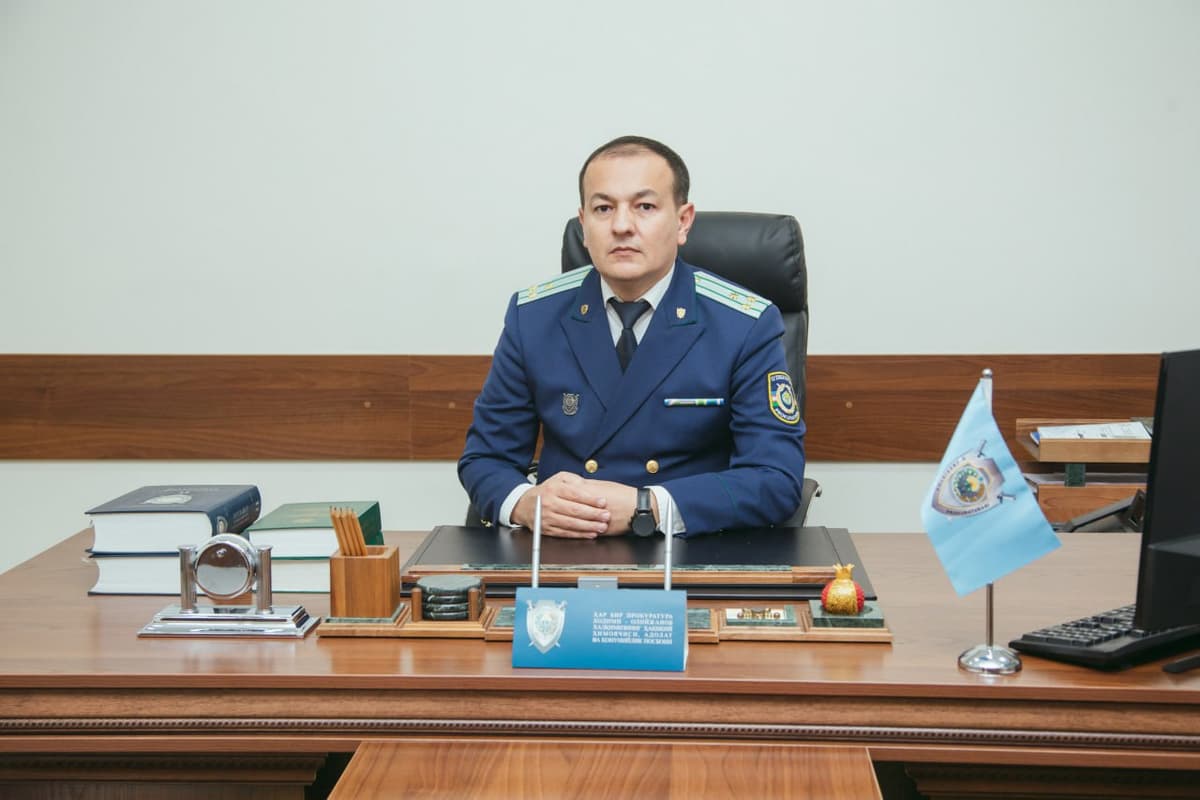 Абдуқаҳҳор Муллажонов Тошкент вилояти прокурорига ўринбосар бўлди