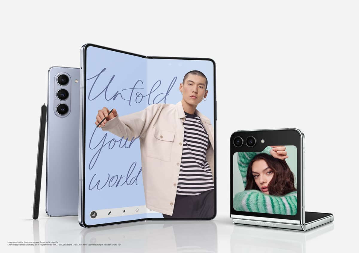 Samsung bukiladigan smartfonlarning yangi avlodini namoyish etdi