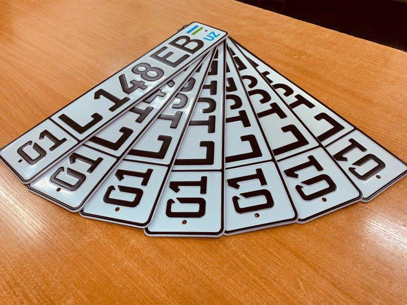 Amount of payment for car license plates to change from November 1