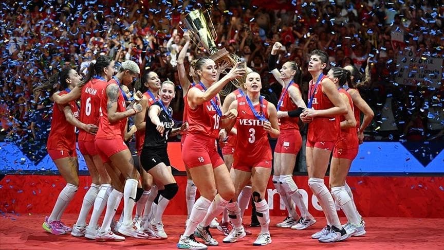 Женская сборная Турции впервые в истории стала чемпионом Европы по волейболу