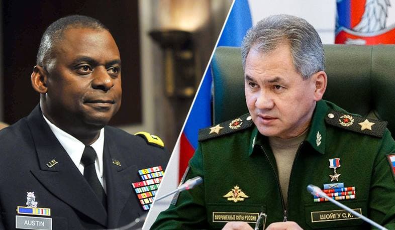 AQŞ va Rossiya mudofaa vazirlari telefonda gaplaşdi