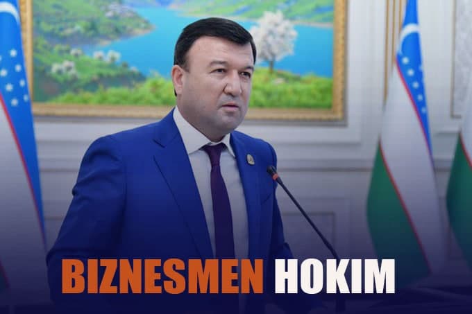 Қизилтепа ҳокими тадбиркорлик билан шуғулланмоқда. Унга қарашли фирма тумандаги давлат буюртмаларини қўлга киритган