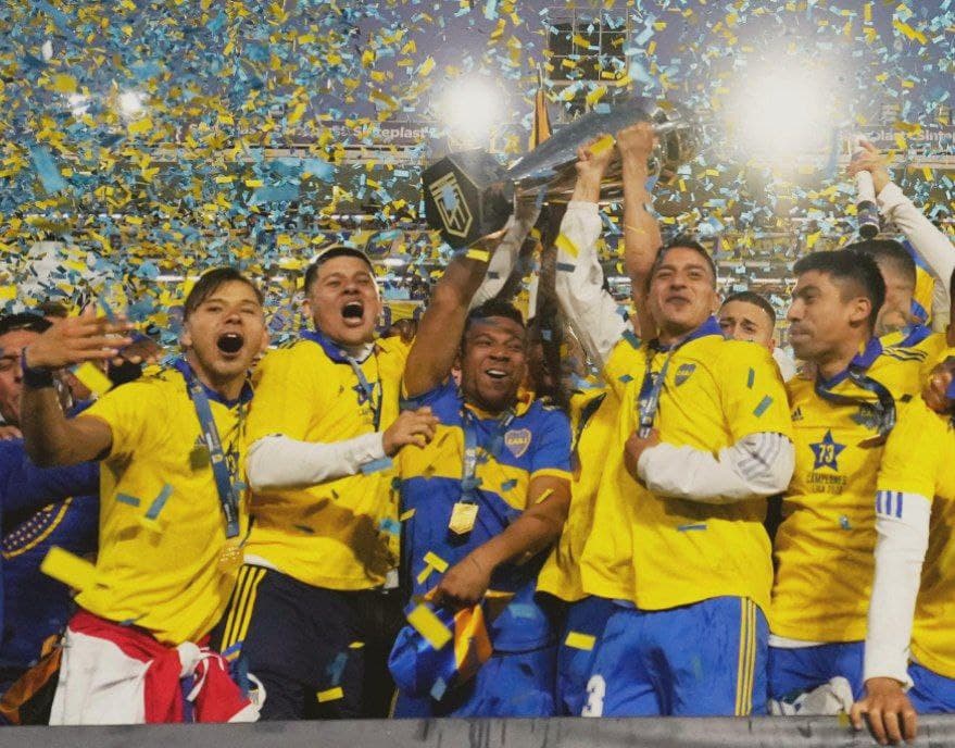 «Бока Хуниорс» — 29 карра Аргентина чемпиони
