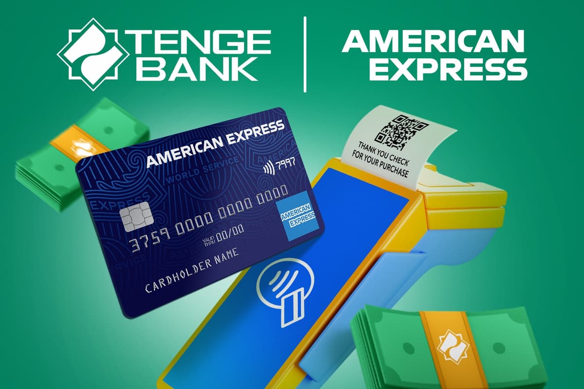 Tenge Bank Ўзбекистонда биринчи марта American Express® карталарини қабул қилишни йўлга қўйди
