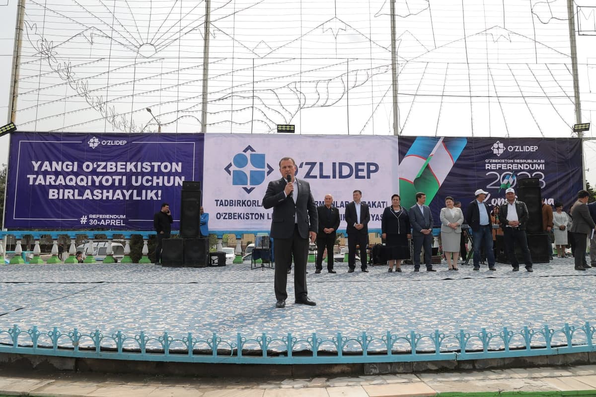 O‘zLiDeP: erkimiz va ertamizning kafolati uçun ovoz beramiz!