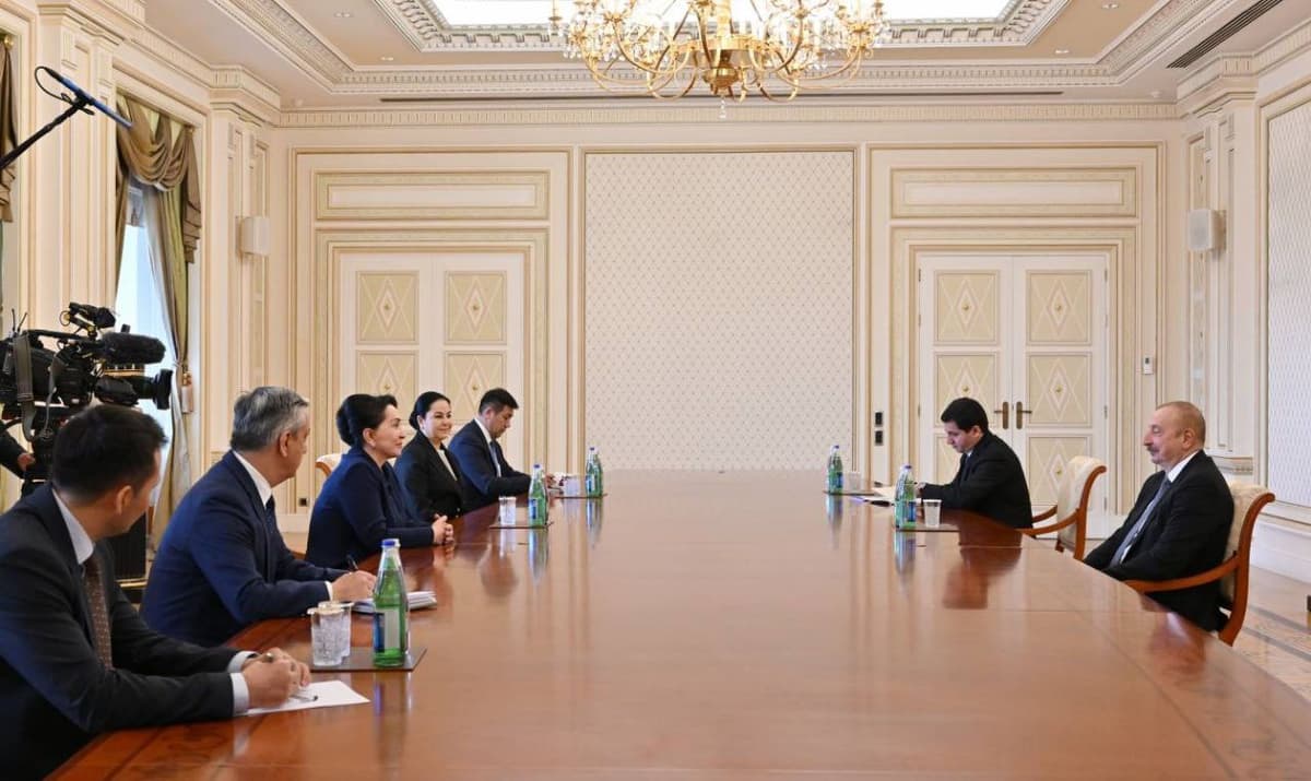 Tanzila Narbayeva meets with Azerbaijani President Ilham Aliyev