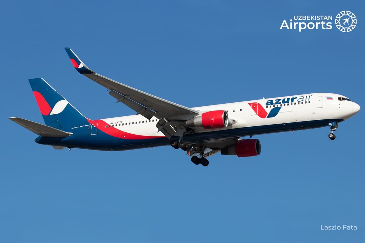 Azur Air makes emergency landing in Tashkent