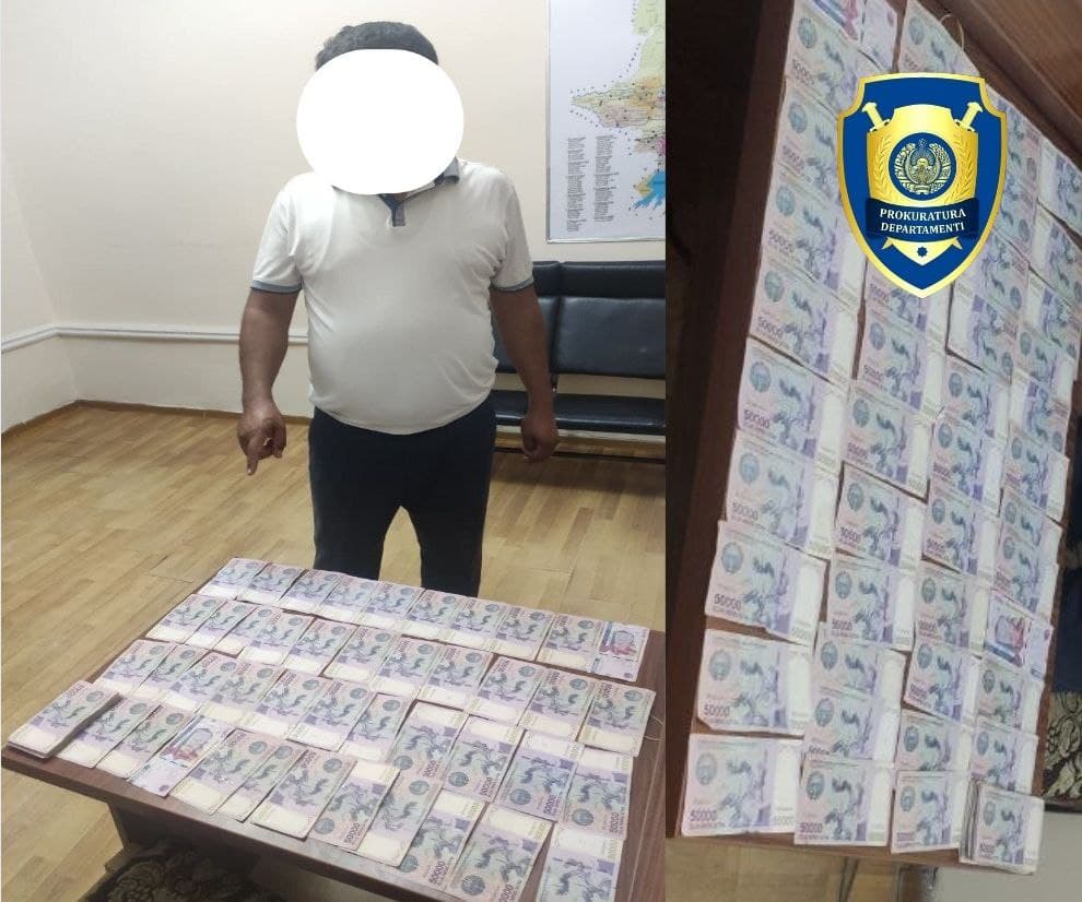 Kattaqo‘rg‘on tuman elektr tarmoqlari korxonasi rahbari pora bilan ushlandi