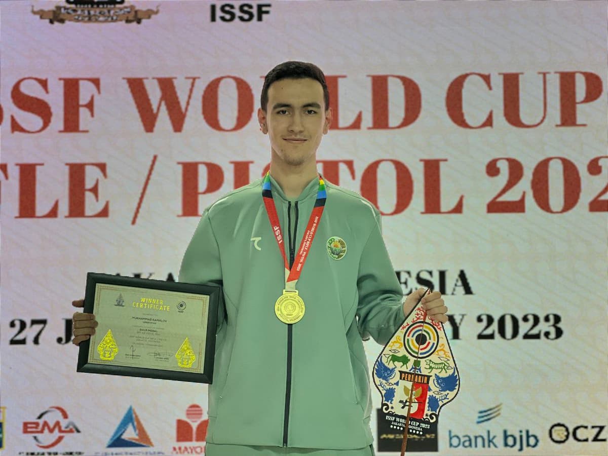Спортсмен из Узбекистана выиграл Кубок мира по стрельбе
