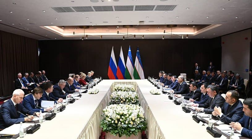 Prime Ministers of Uzbekistan and Russia sign over ten documents following the meeting in Samarkand